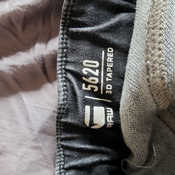 Gstar jean joggers. Black size 31 waist - Picture 3 of 3